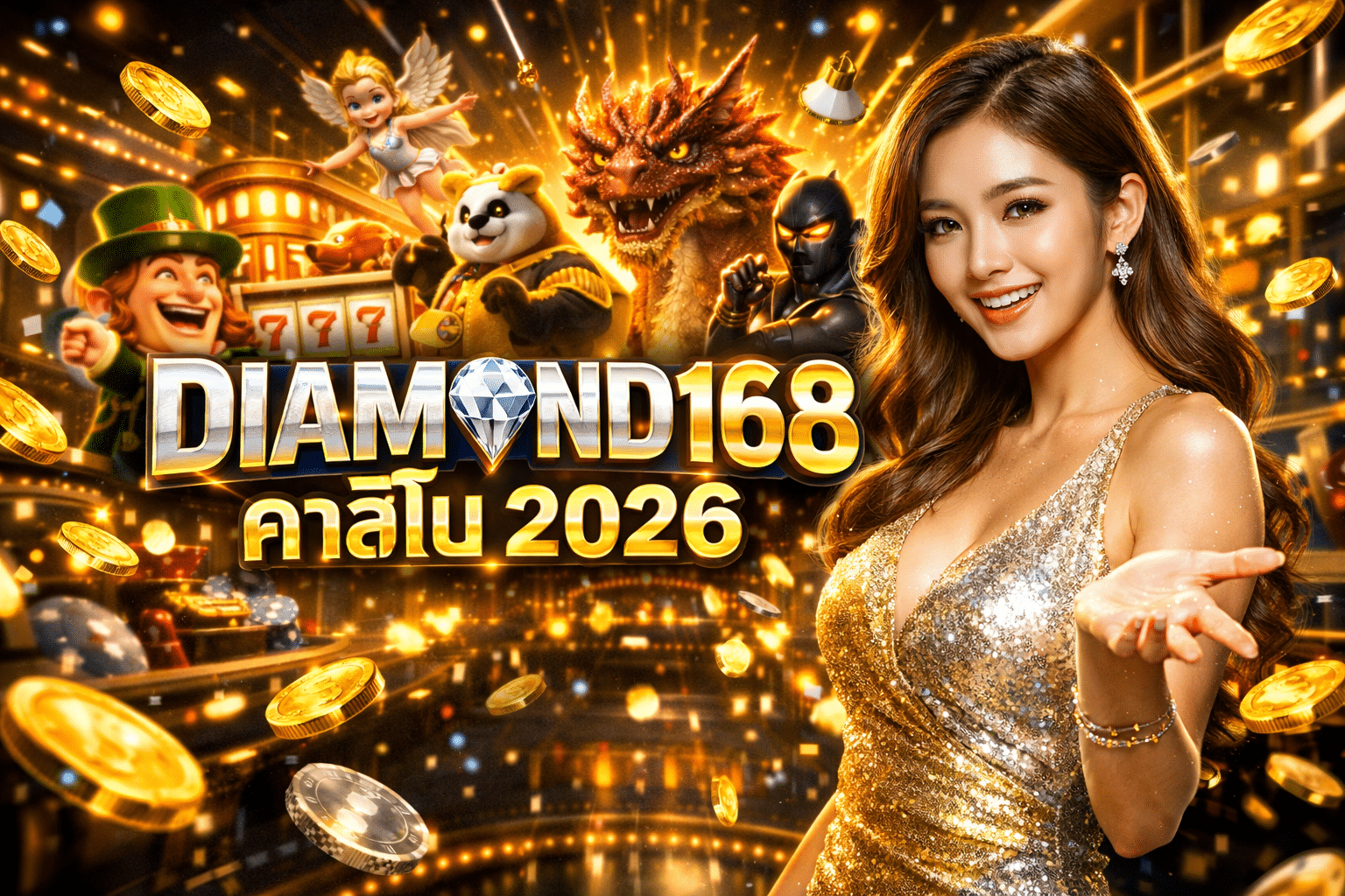 DIAMOND168 คาสิโน 2026 สล็อตเว็บตรงแตกง่าย ฝากถอน ไวจริง