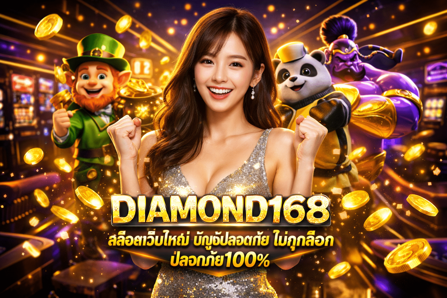 DIAMOND168 สล็อตเว็บใหญ่ บัญชีปลอดภัย 100%