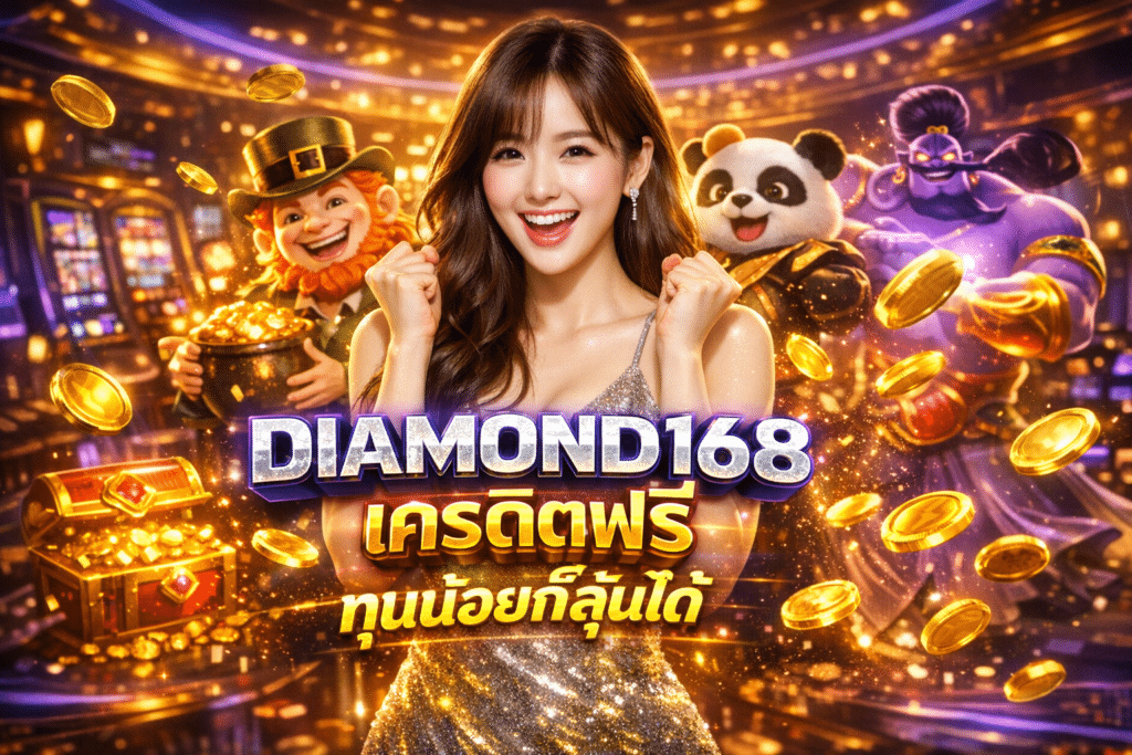 DIAMOND168 เครดิตฟรี ทุนน้อยก็ลุ้นได้